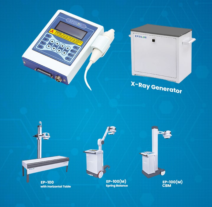 Line Frequency 100 MS X Ray Machine